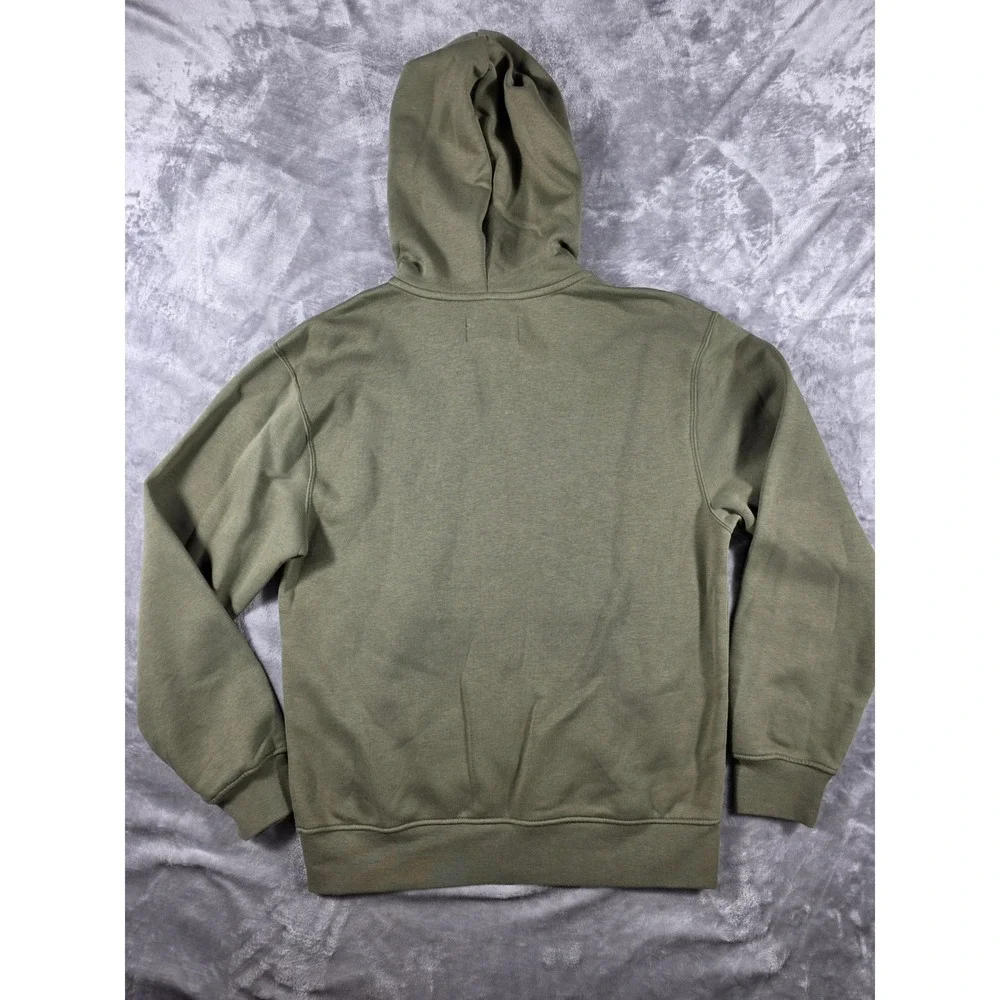 Jordan Full Zip‎ Fleece Hoodie Jacket Mens Small Olive Green Jumpman NEW